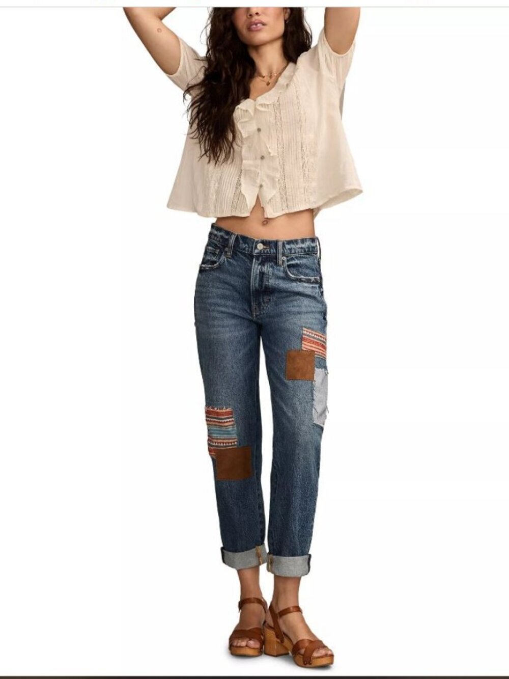 Lucky Brand Women's Legend Mid Rise Mr. Boy Jeans 12/31R